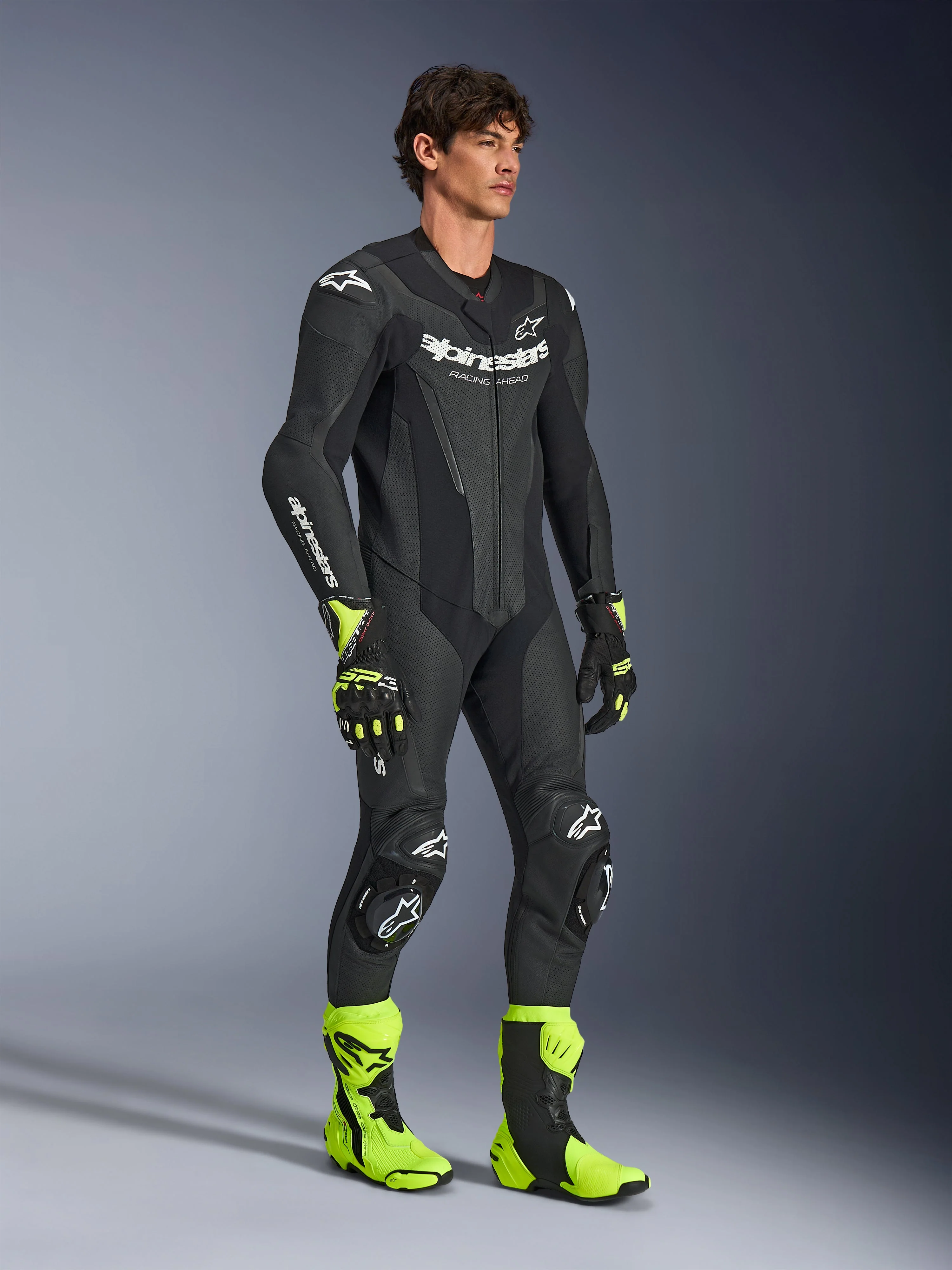 GP Force V2 Leather Suit - 1Piece - Image 2