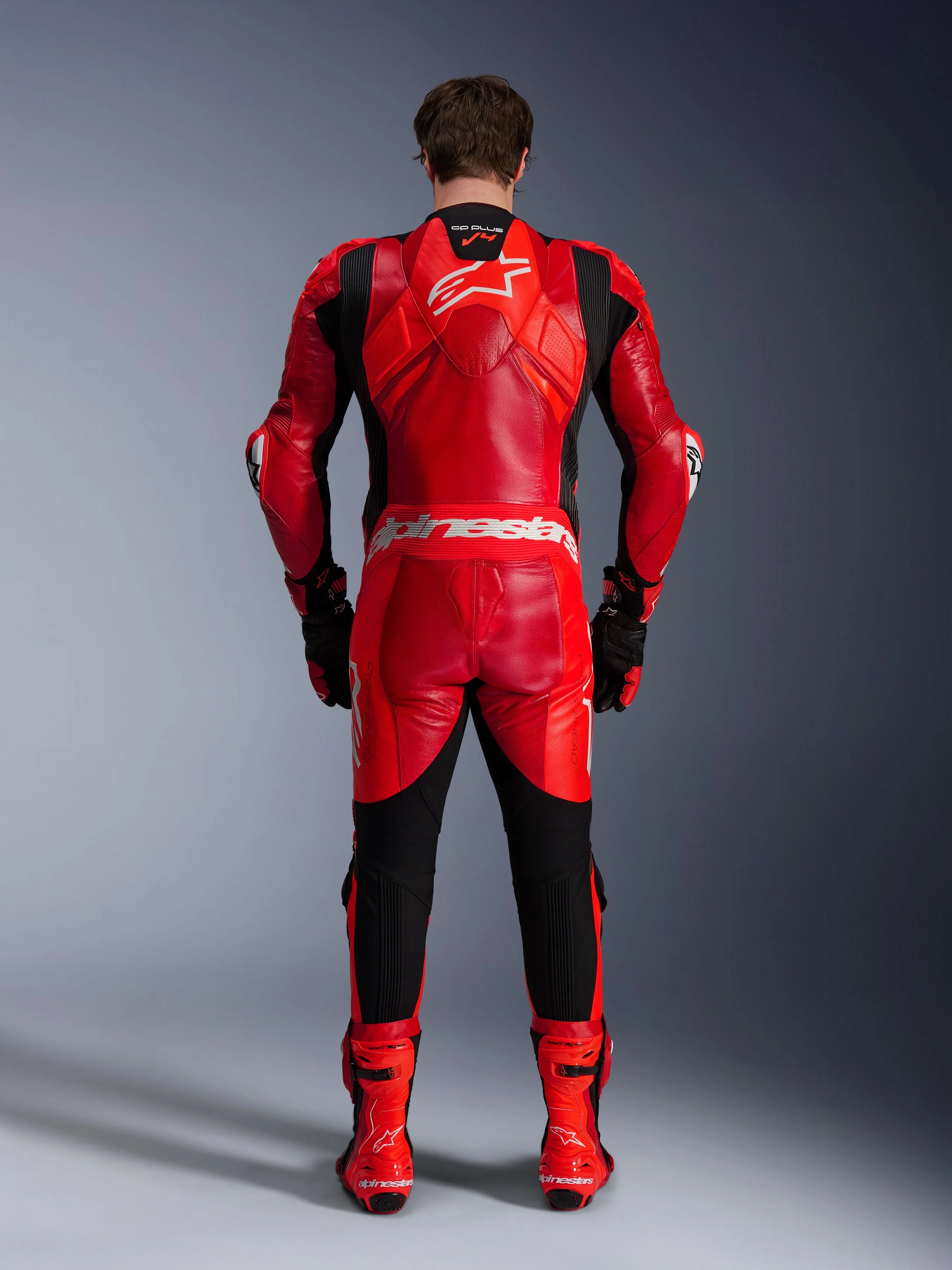 Gp Plus V4 Sprint Leather Suit - 1Piece - Image 3