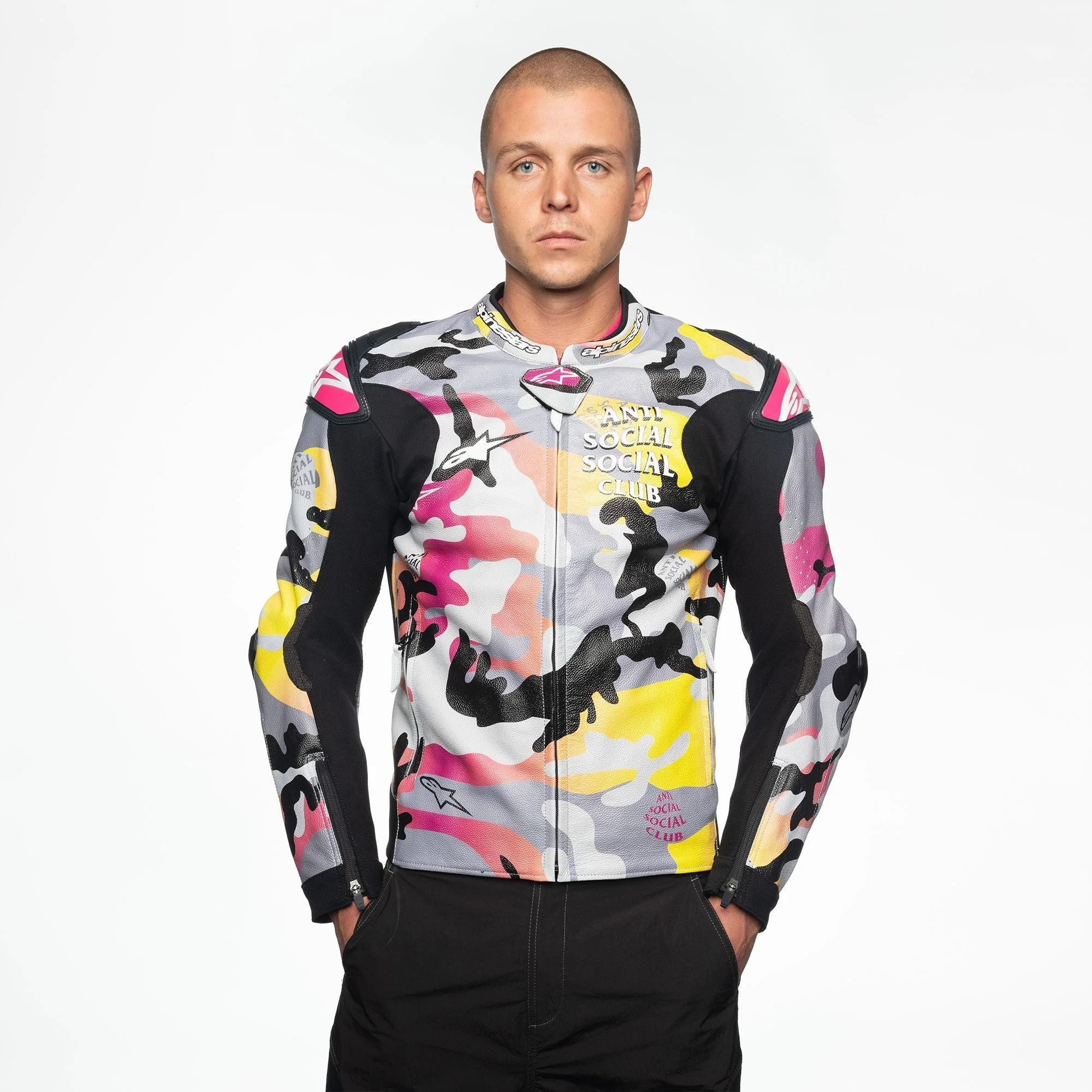 Limited Edition Alpinestars ASSC Leather Jacket - Image 3
