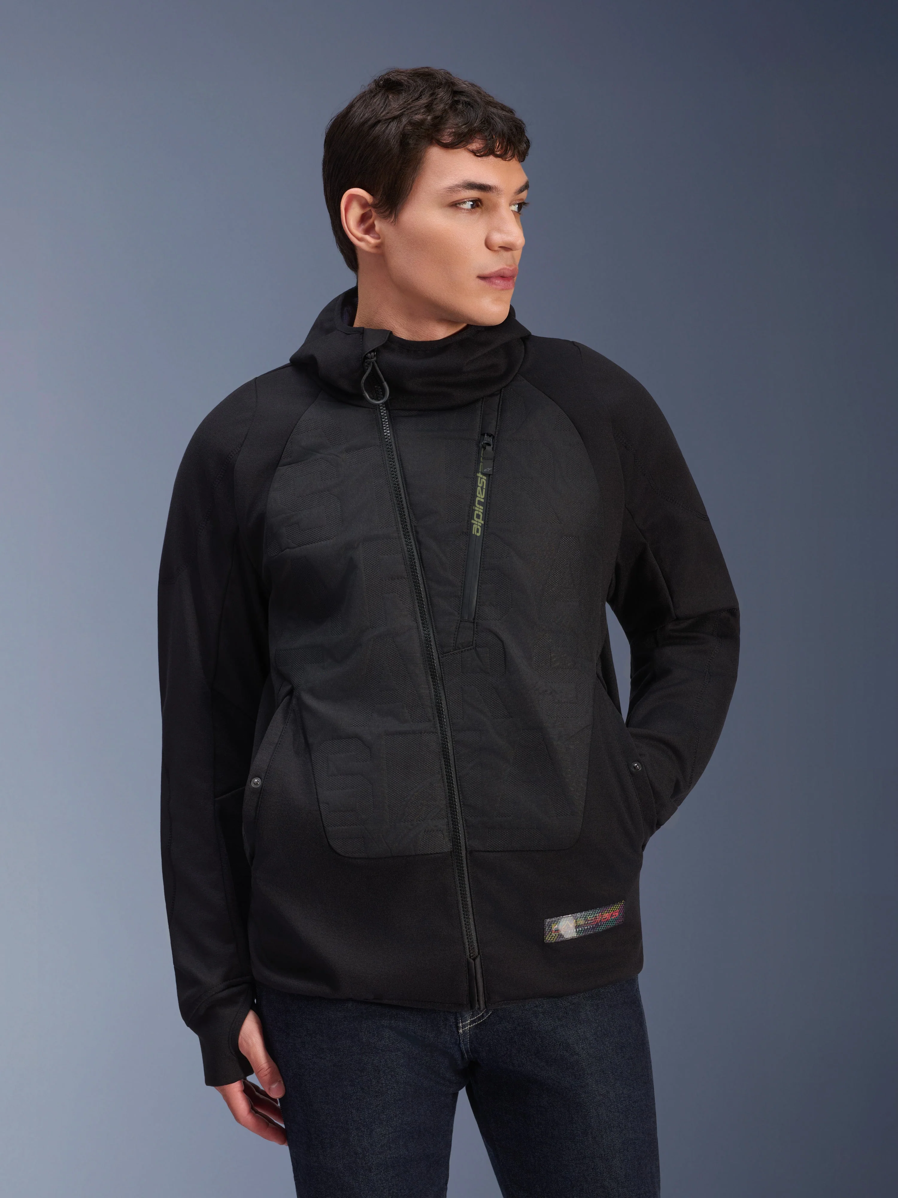 MO.ST.EQ Hybrid Hooded Jacket - Image 9