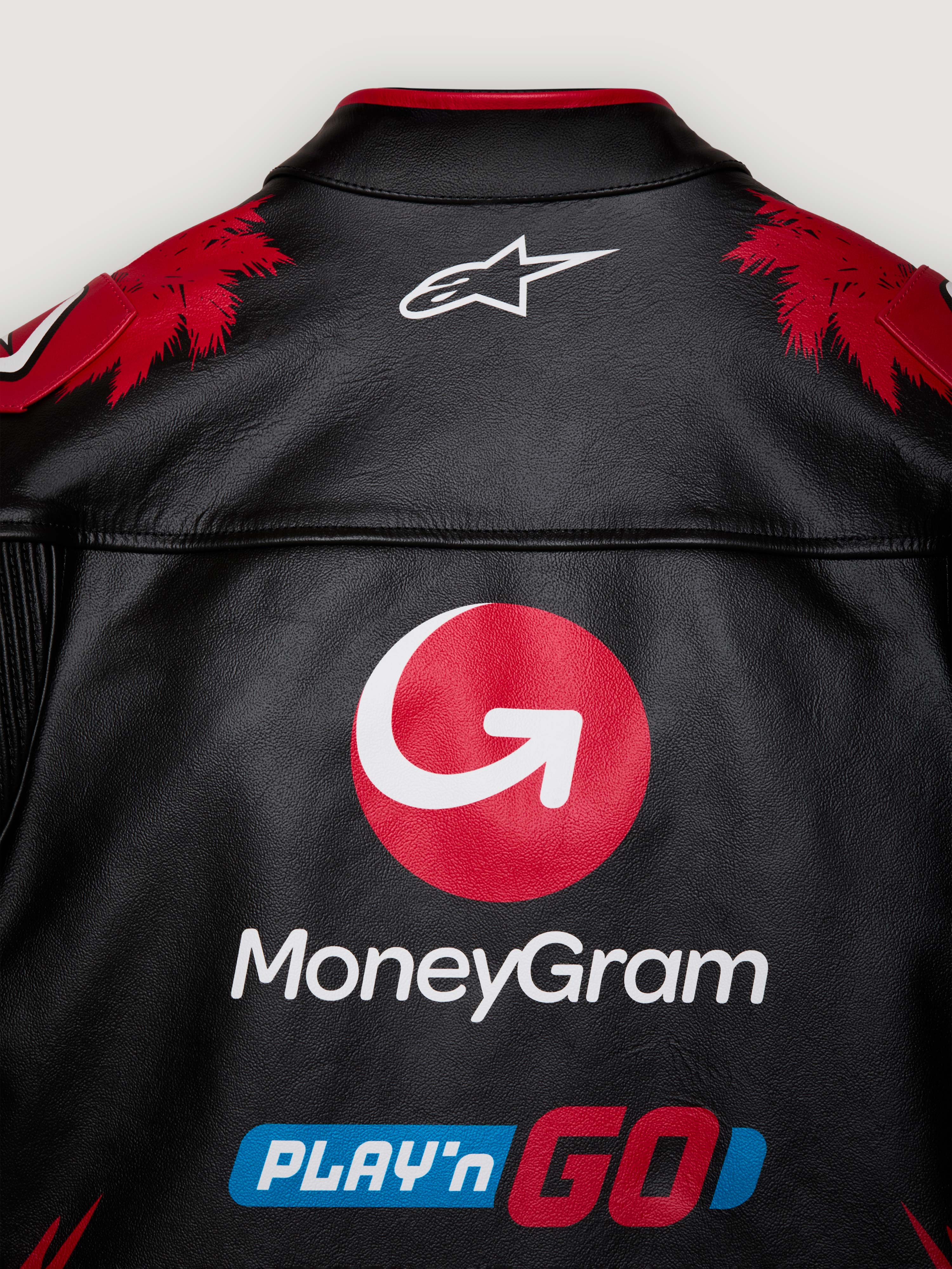 PALM ANGELS + ALPINESTARS X MONEYGRAM HAAS F1 TEAM JACKET - Image 10