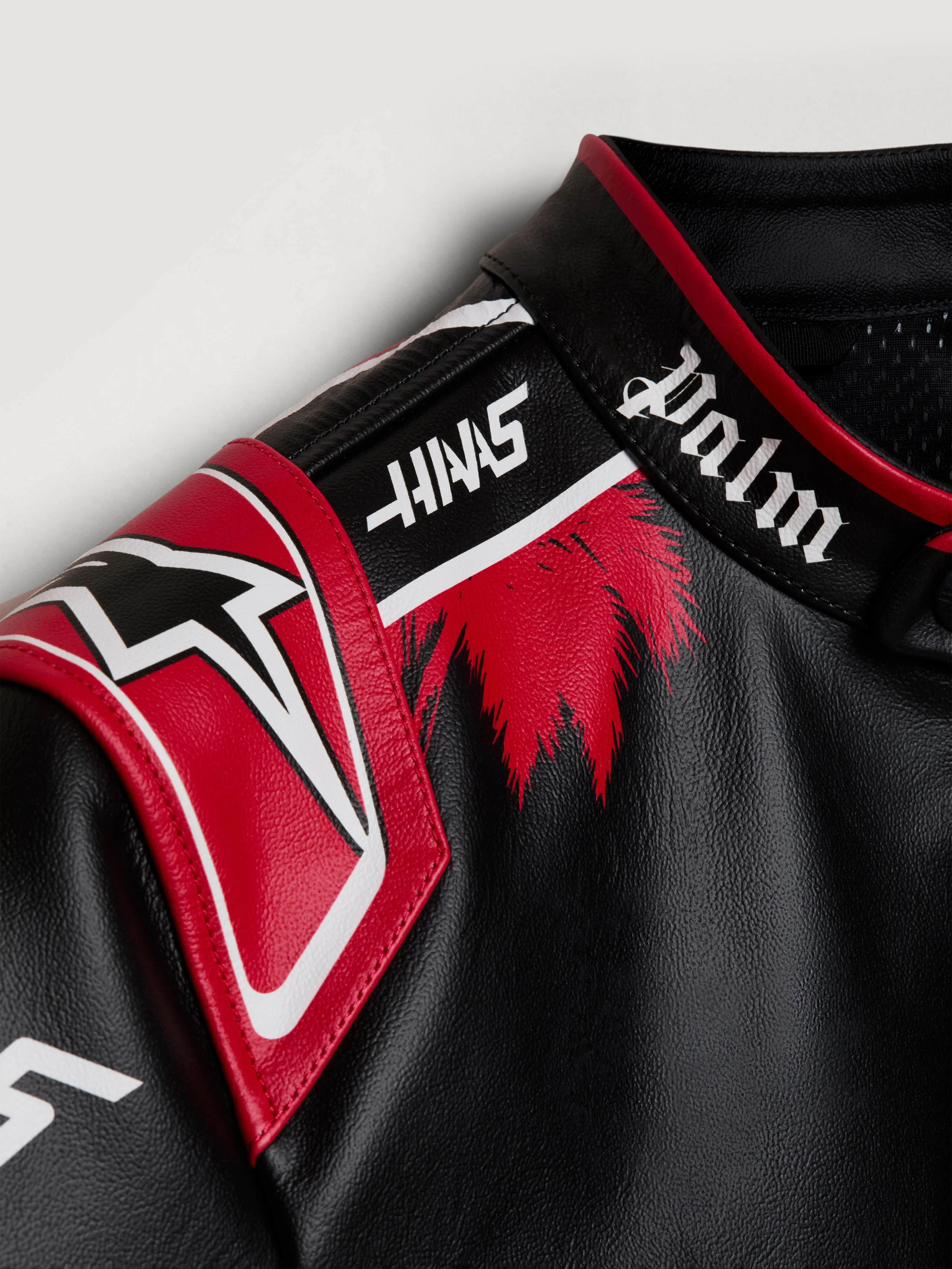 PALM ANGELS + ALPINESTARS X MONEYGRAM HAAS F1 TEAM JACKET - Image 9