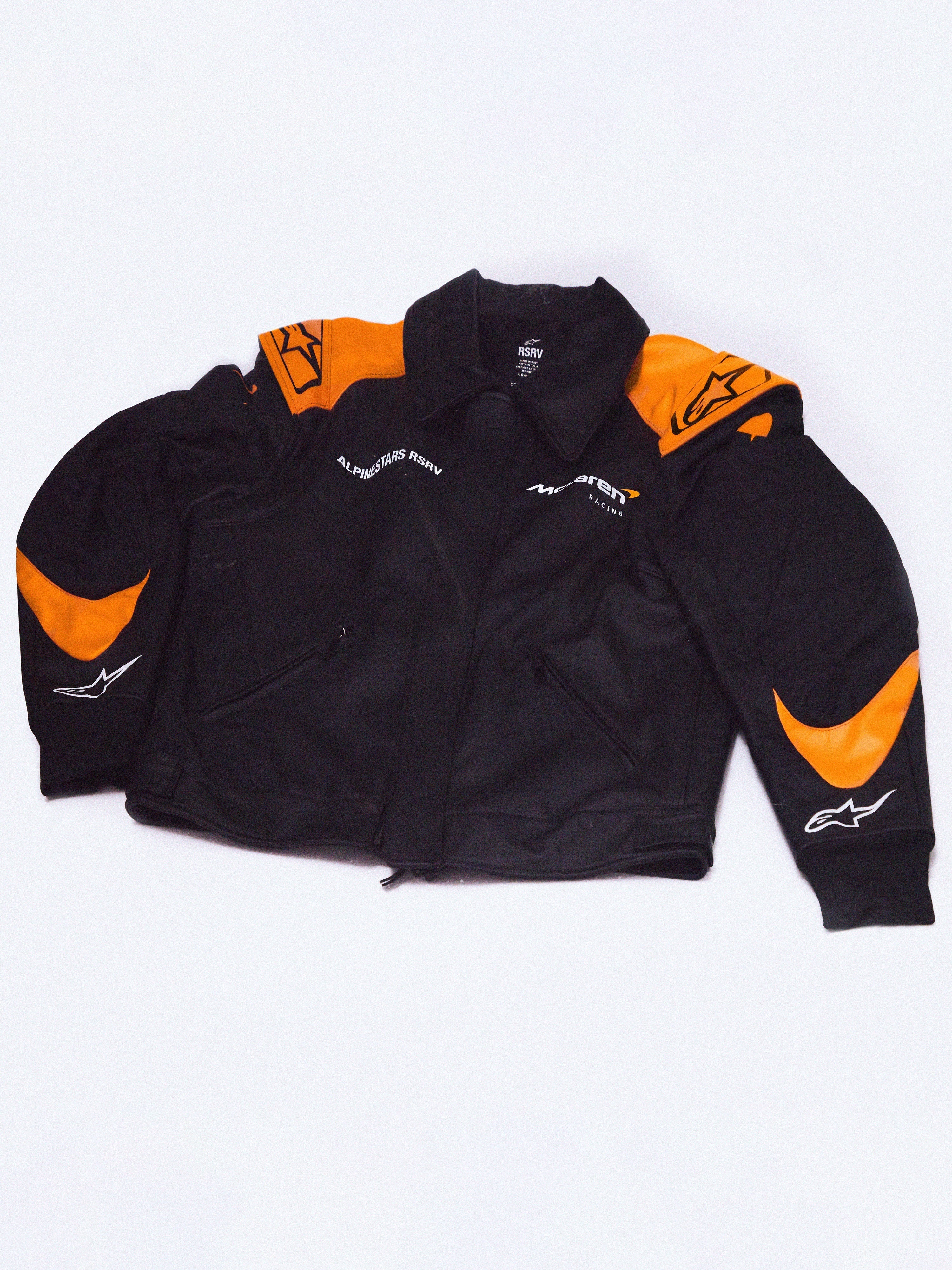 RSRV Track Star Leather Jacket - Image 4