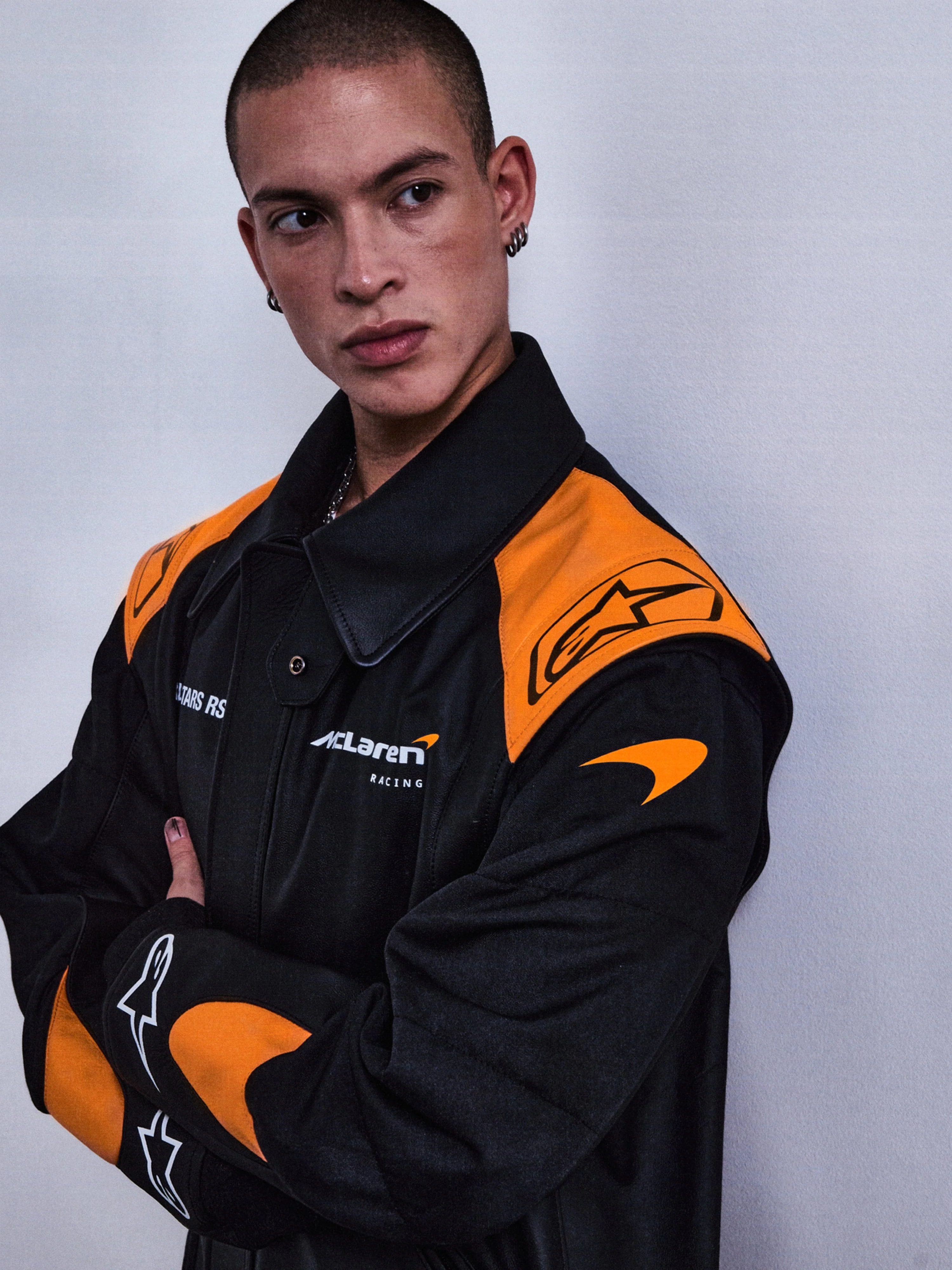 RSRV Track Star Leather Jacket - Image 5