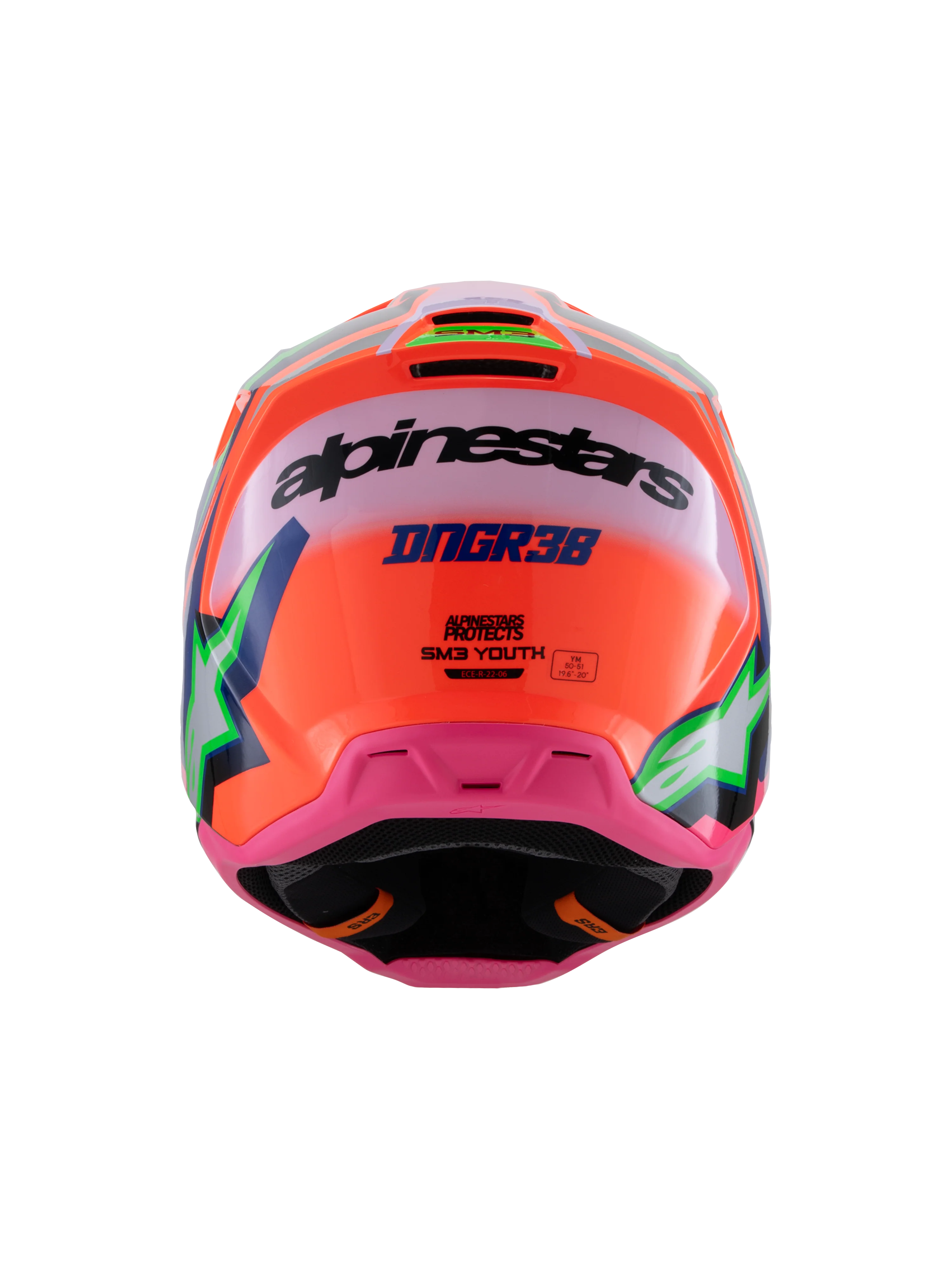 Limited Edition SM3 Youth Deegan Helmet ECE06/DOT - Image 4
