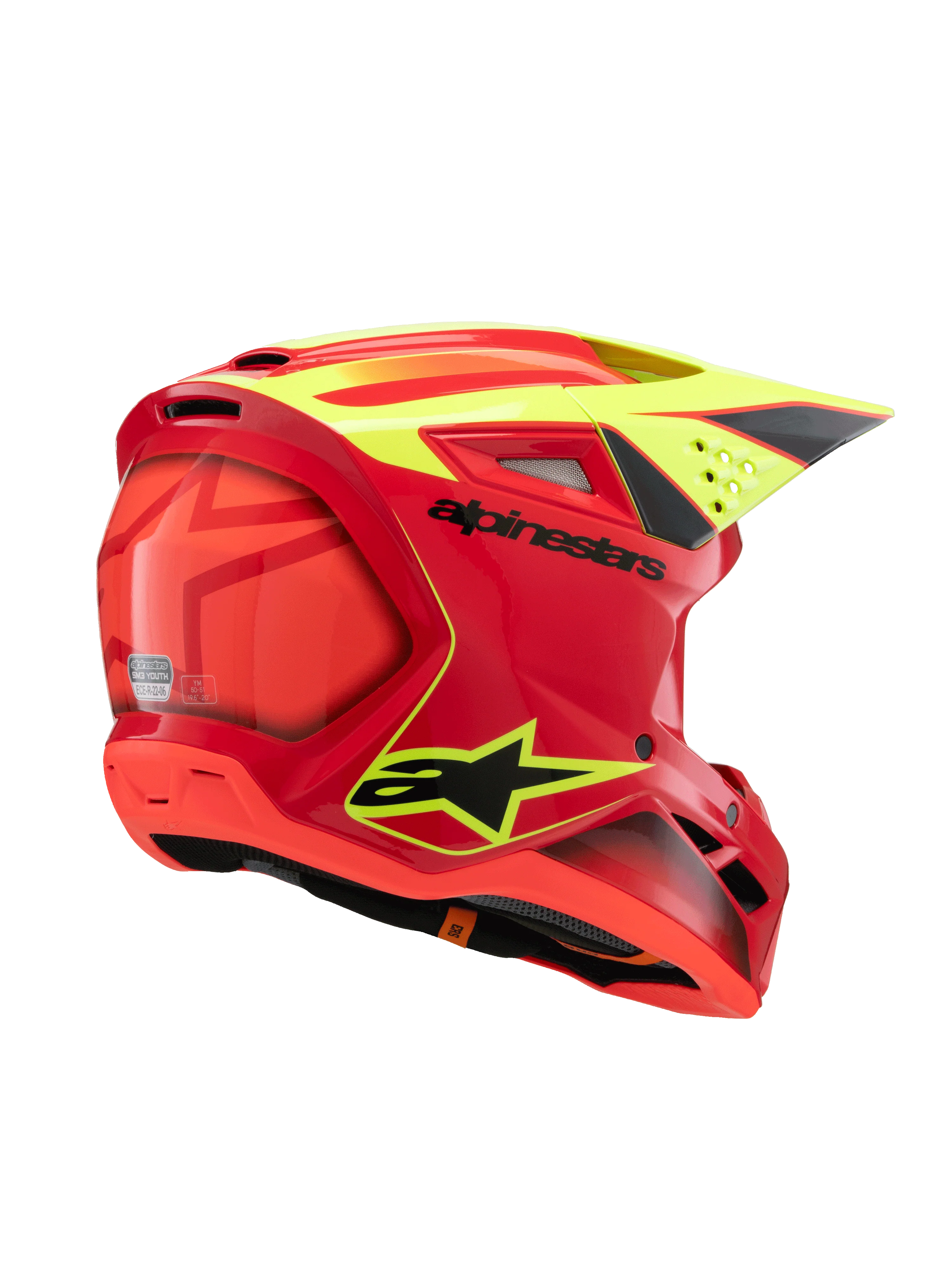SM3 Youth Fray Helmet ECE06/DOT - Image 3