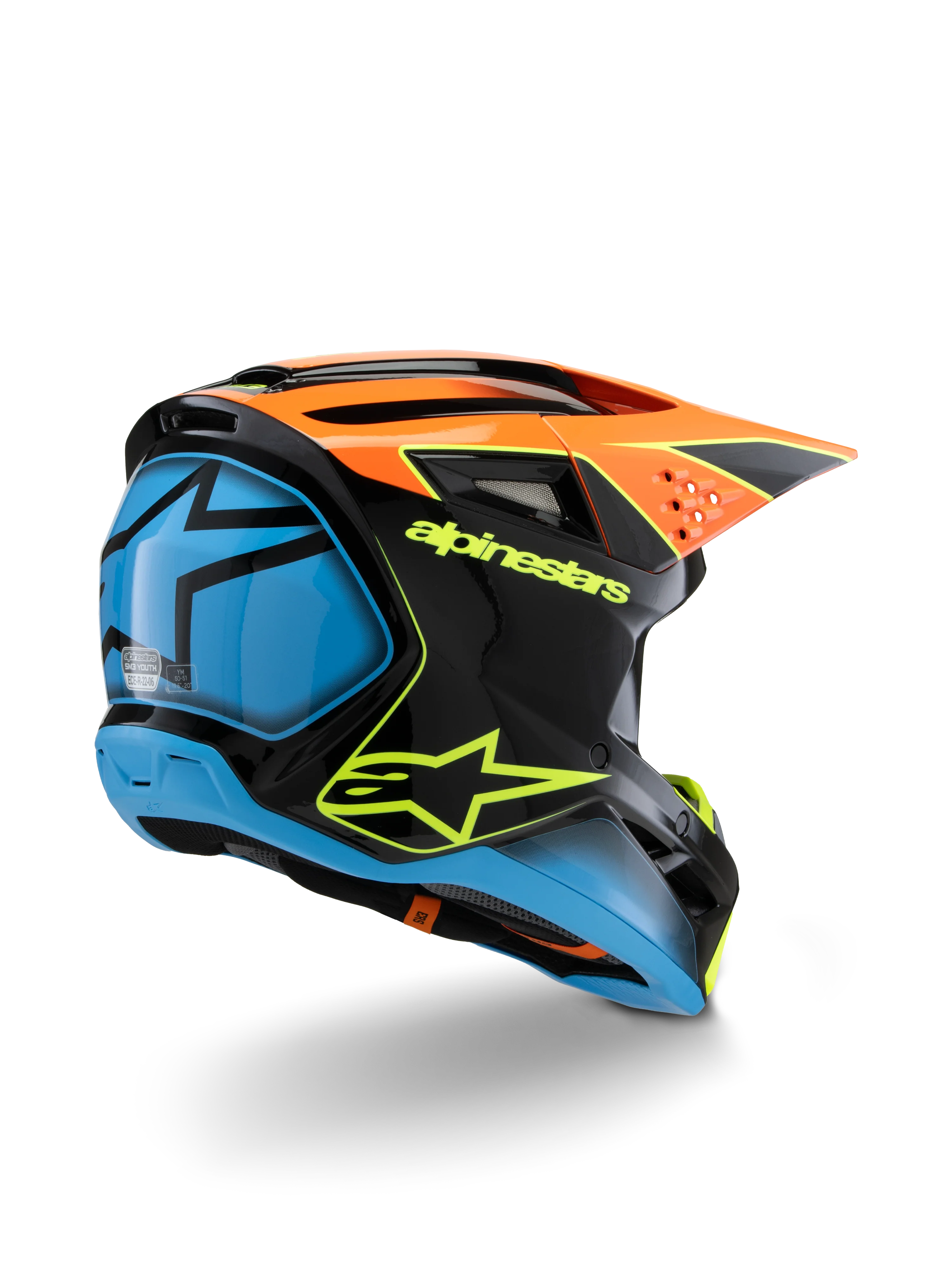 SM3 Youth Fray Helmet ECE06 - Image 2