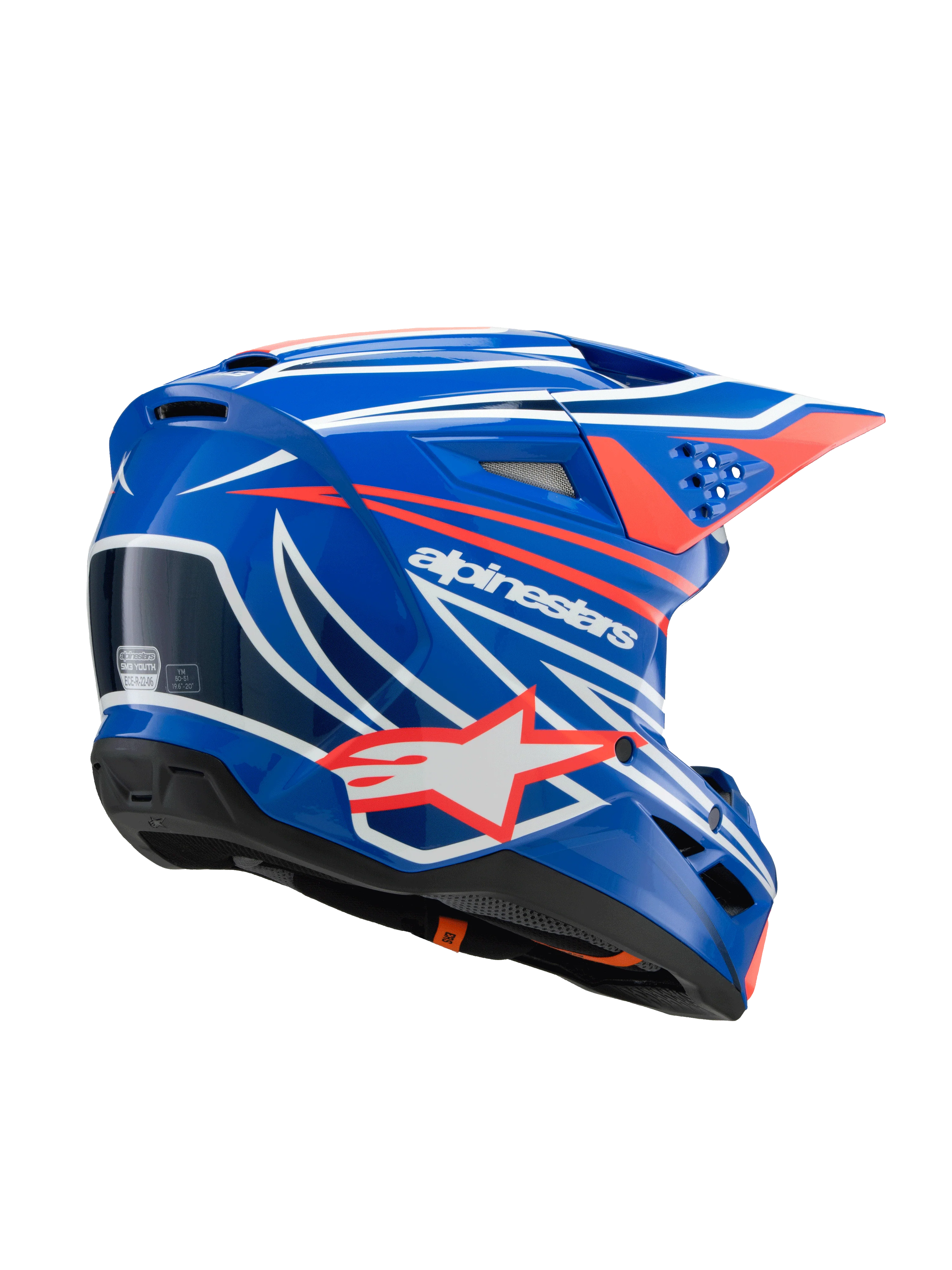 SM3 Youth Wurx Helmet ECE06/DOT - Image 3