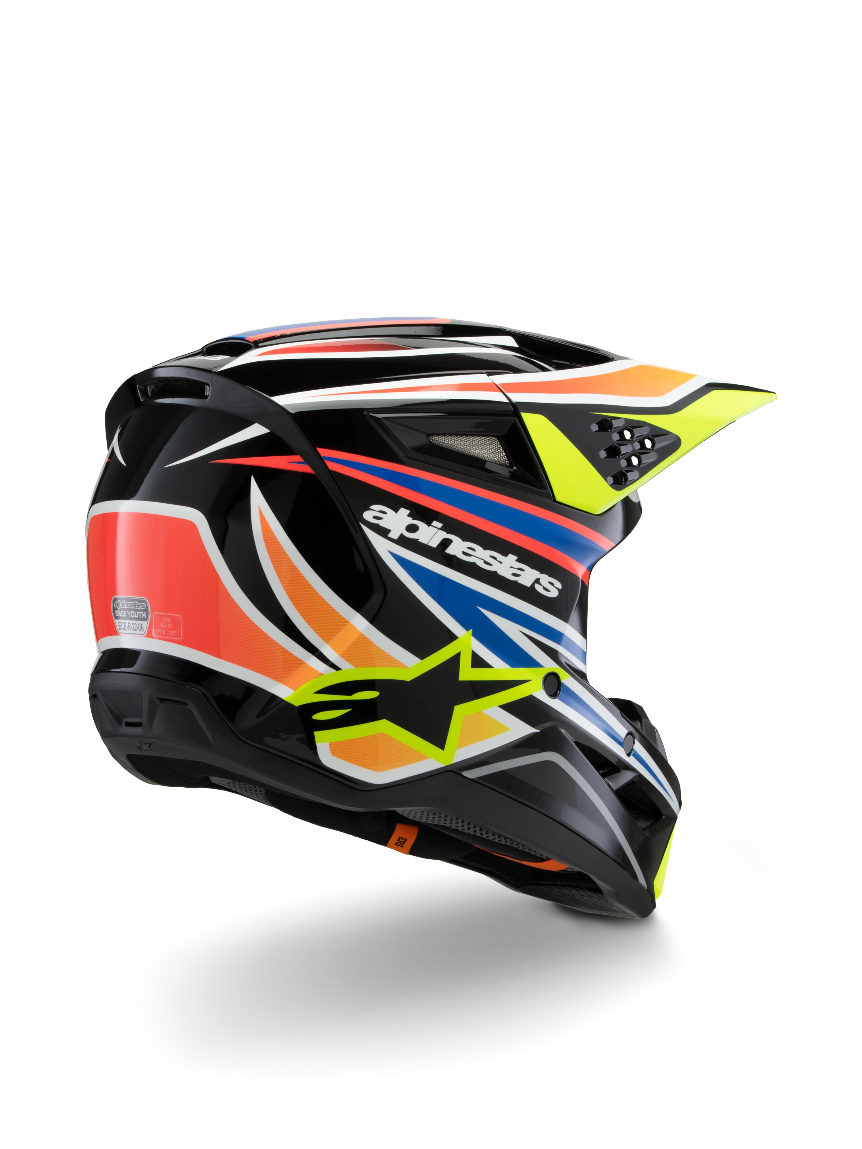 SM3 Youth Wurx Helmet ECE06 - Image 2