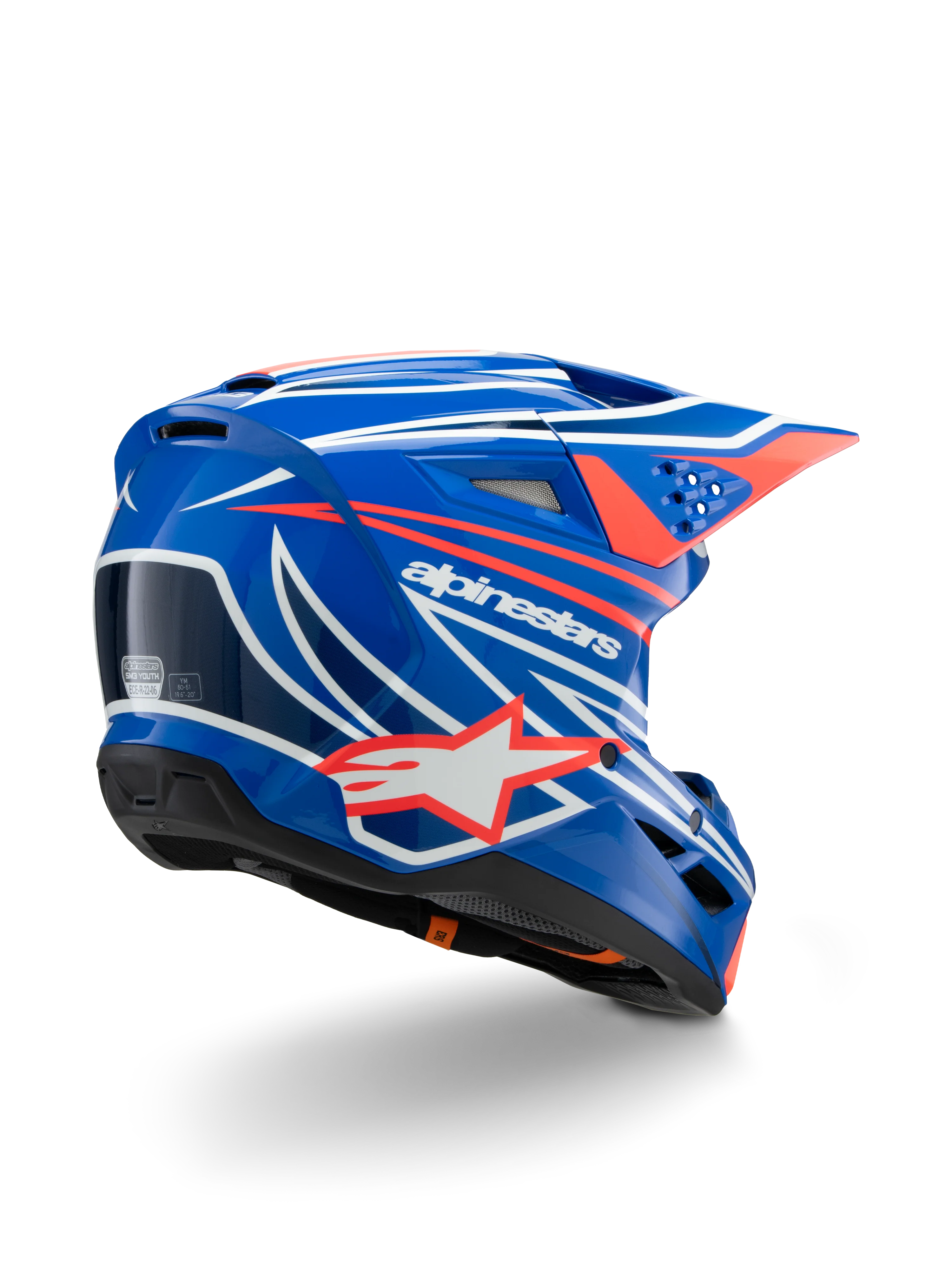 SM3 Youth Wurx Helmet ECE06 - Image 2