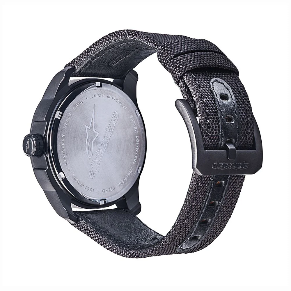 Tech Watch 3H Black-Black/Green - Image 5