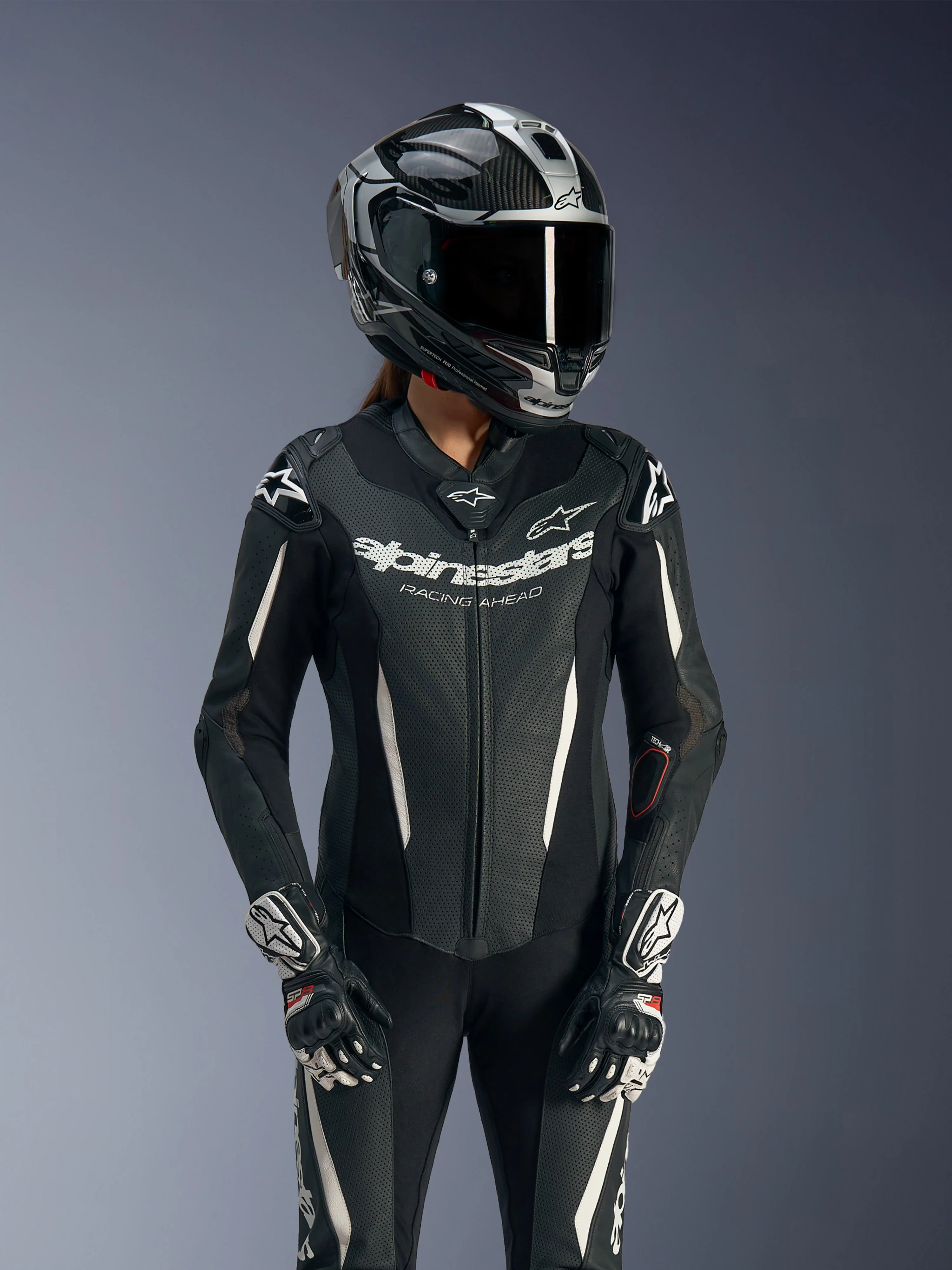 Women Stella GP-R7 Leather Suit - 1Piece - Image 11
