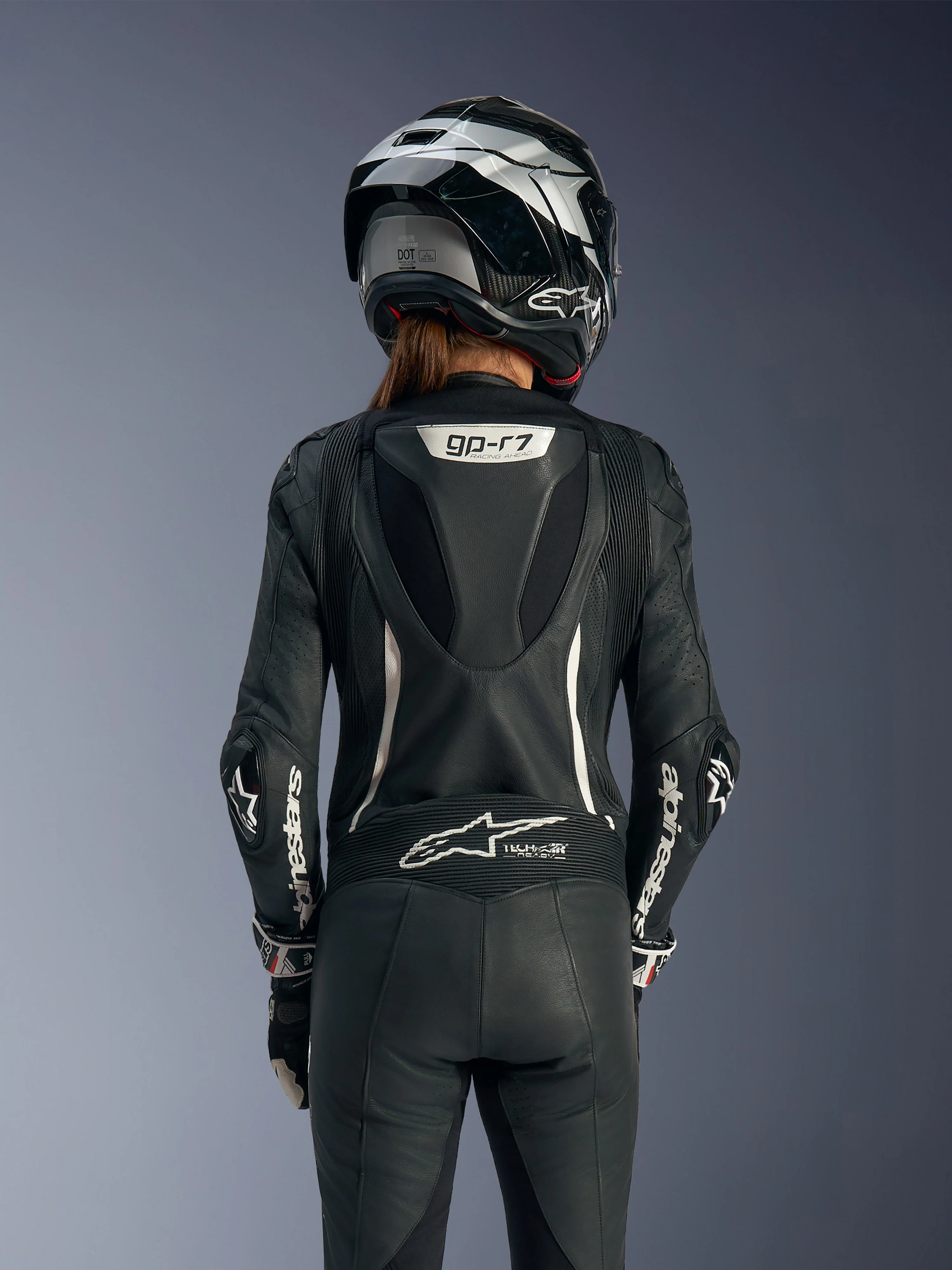 Women Stella GP-R7 Leather Suit - 1Piece - Image 13