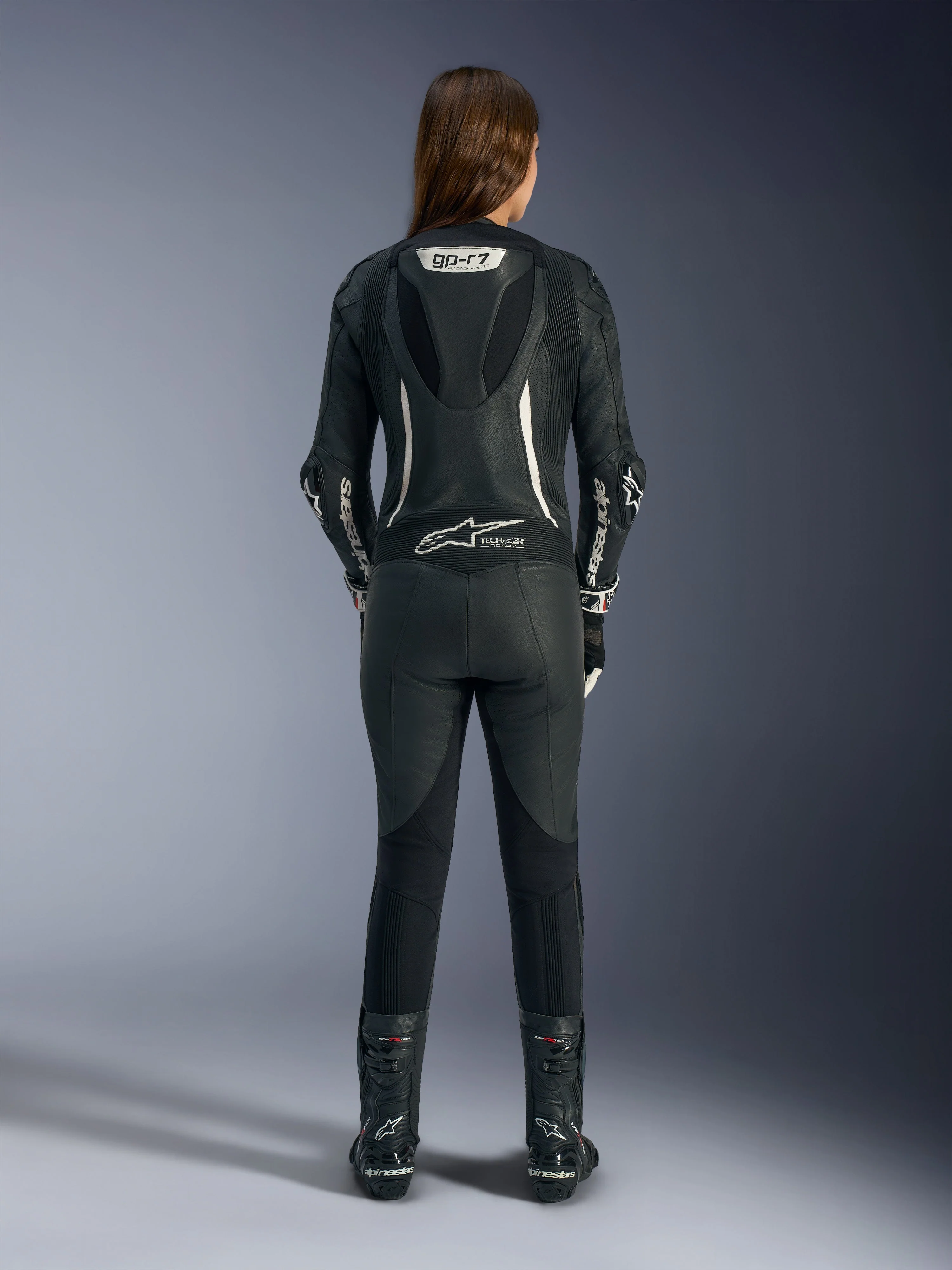 Women Stella GP-R7 Leather Suit - 1Piece - Image 4