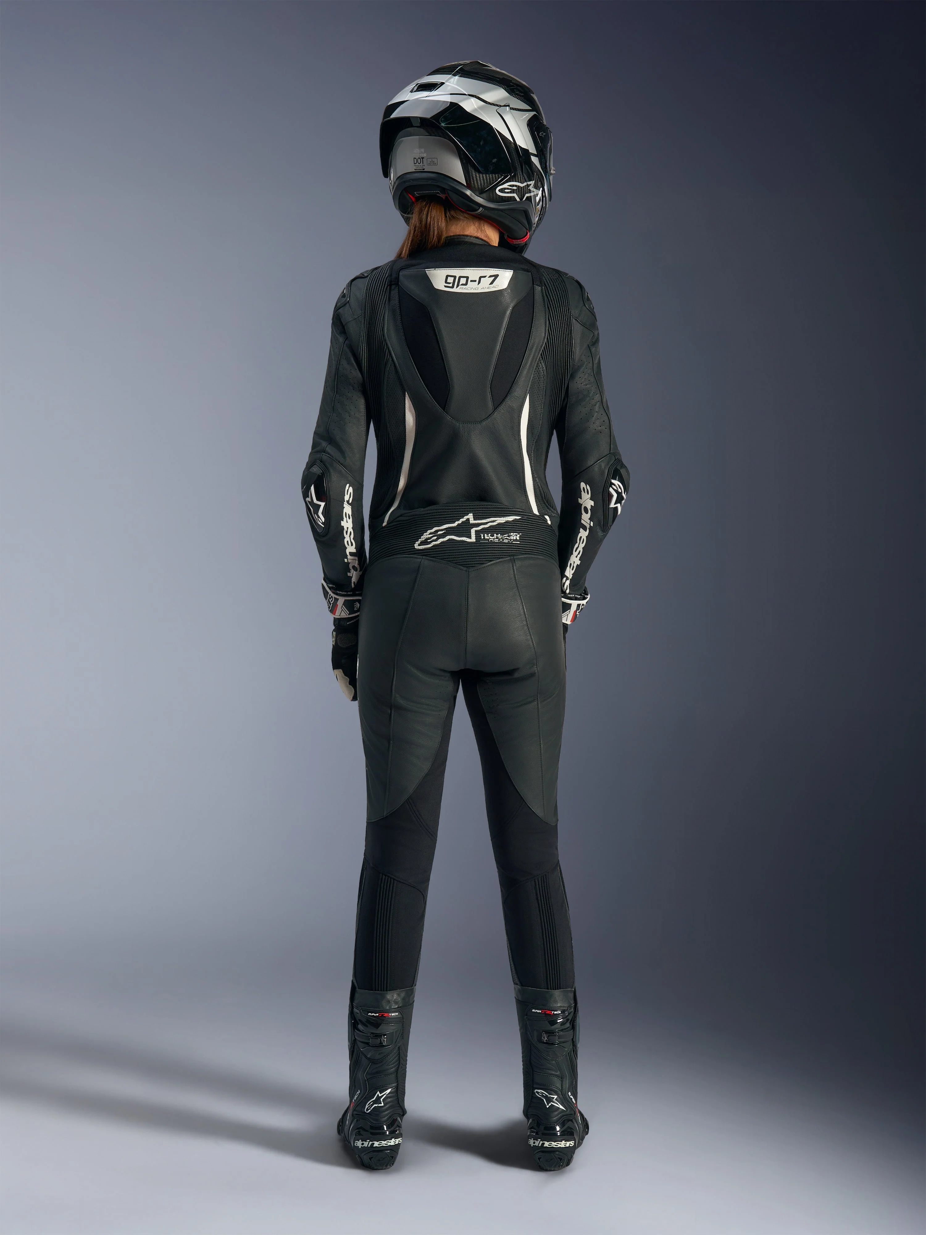 Women Stella GP-R7 Leather Suit - 1Piece - Image 7