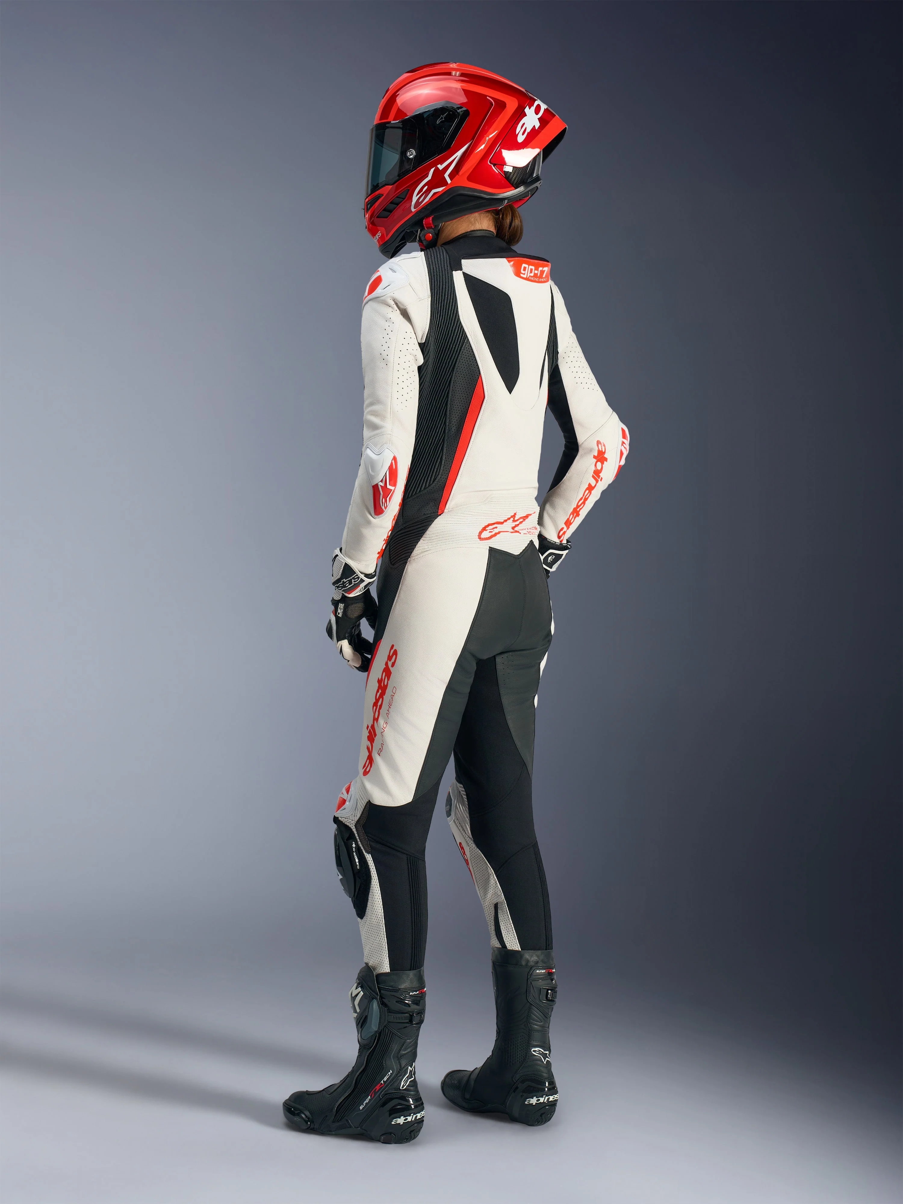 Women Stella GP-R7 Leather Suit - 1Piece - Image 6