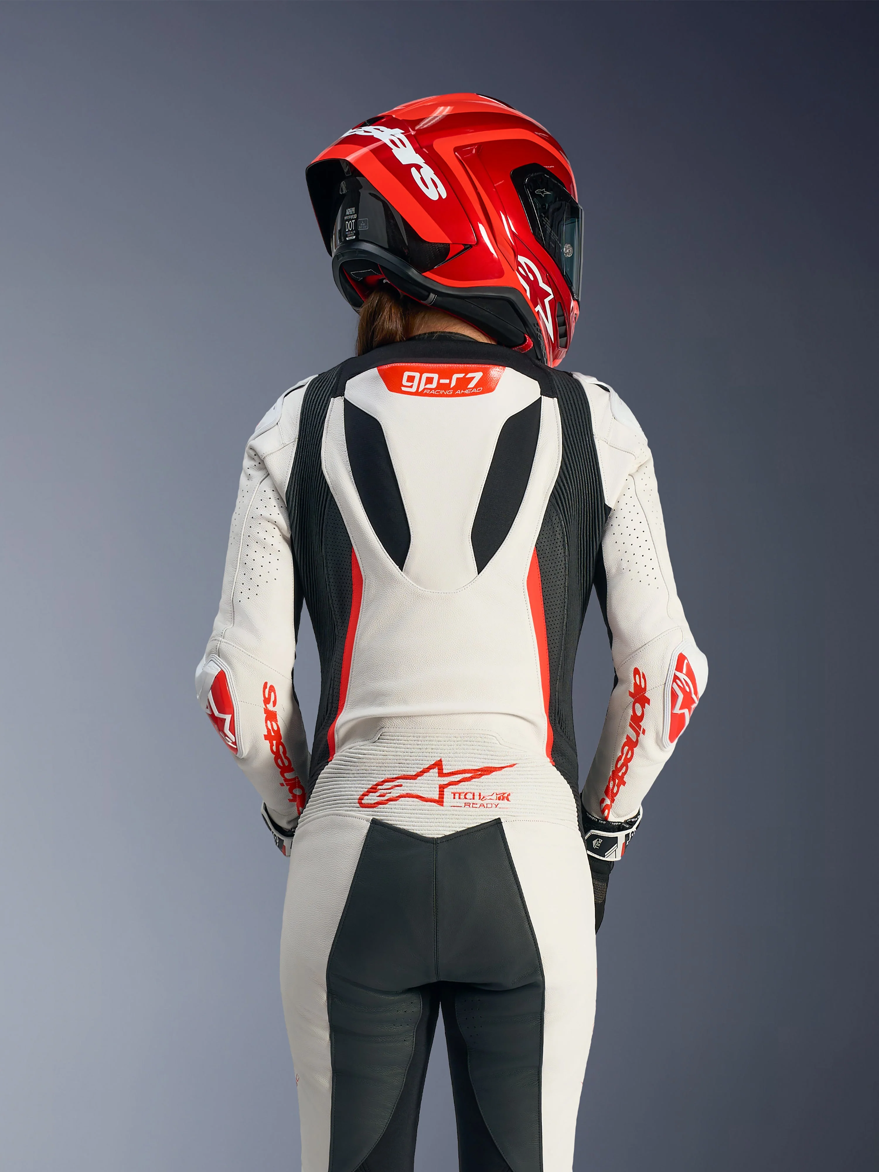 Women Stella GP-R7 Leather Suit - 1Piece - Image 9